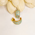 Niru mint green enamel bali