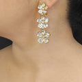 Ananya moissanite long danglers