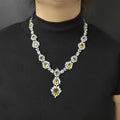 Ruhika citrine necklace set