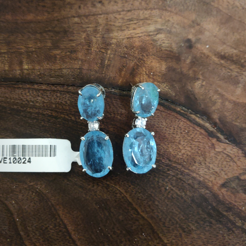 Suhana powder blue earrings
