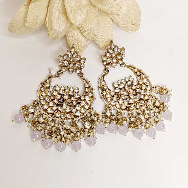 Anokhi paachi kundan earrings