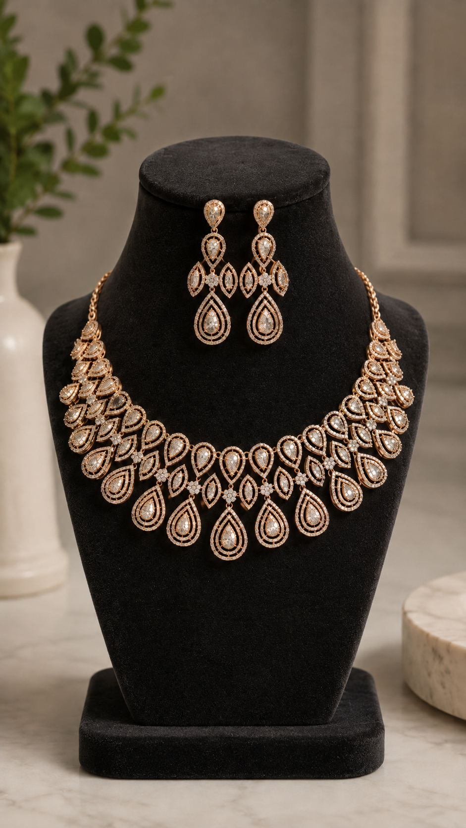 Elvina Rose Necklace Set