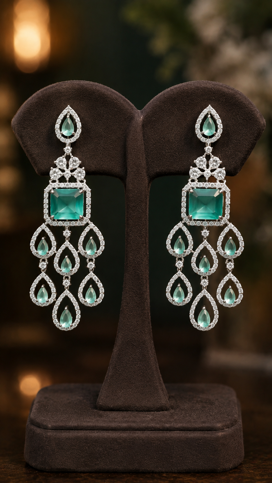 Emira Mint Green Necklace Set