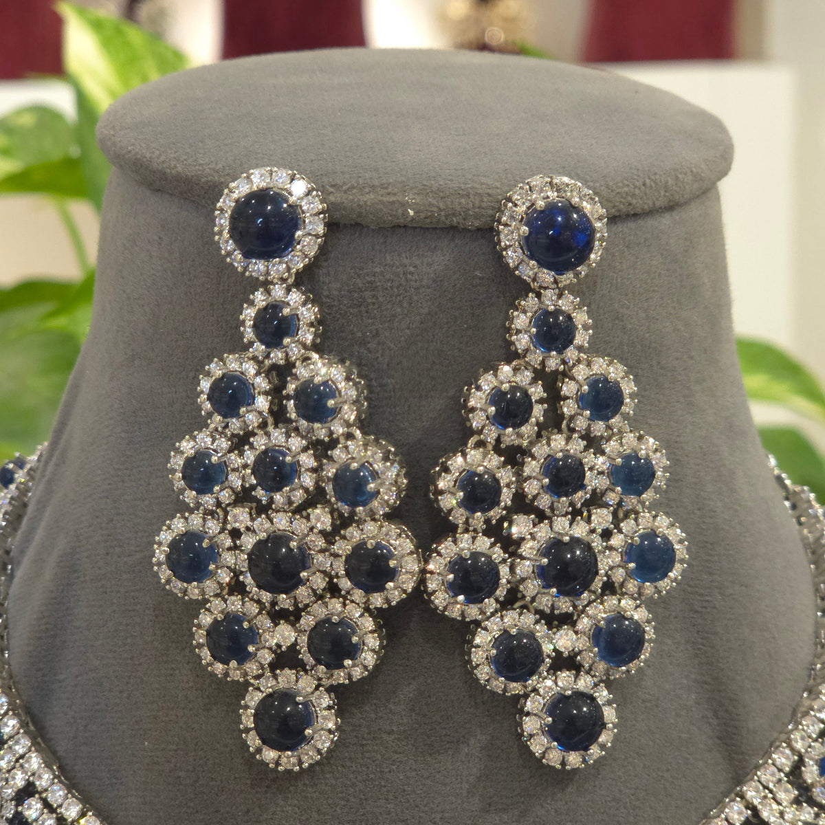 Padmini AD necklace set detail