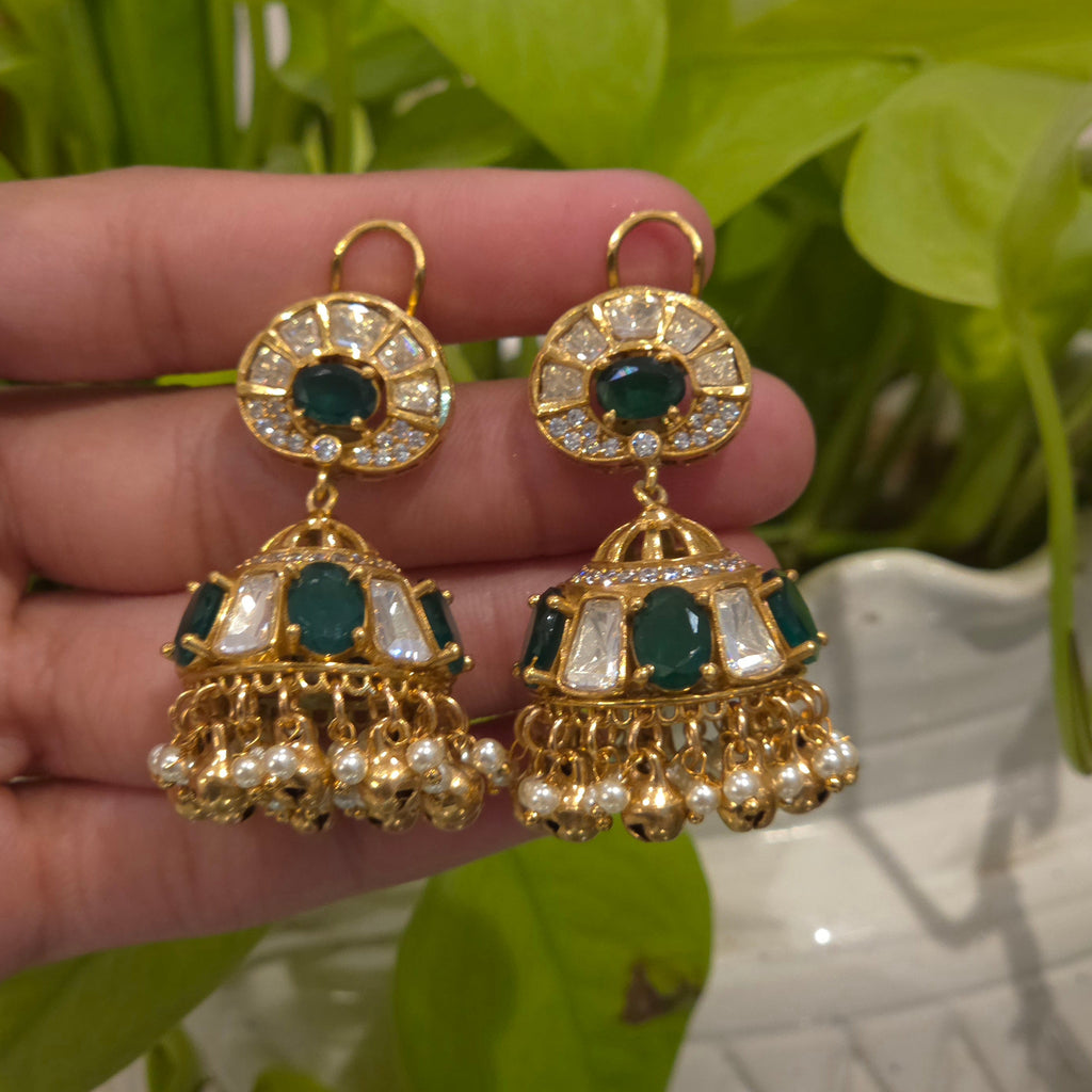 Mrinalini polki jhumka