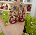 Mahek polki earrings