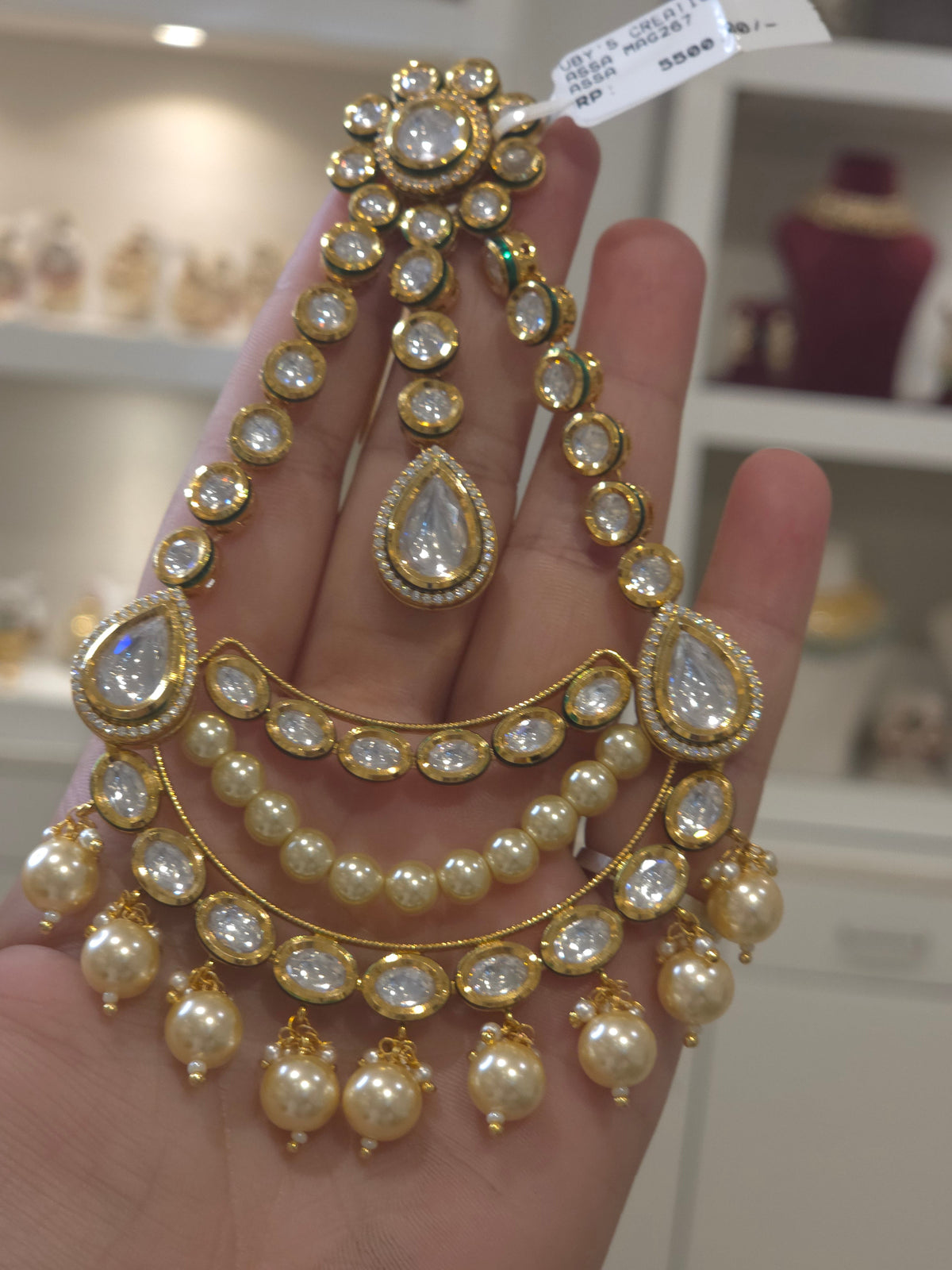 Anika kundan polki passa