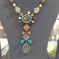 Rubani designer AD set in pastel stones