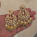 Bhavika moissanite polki chaandbali
